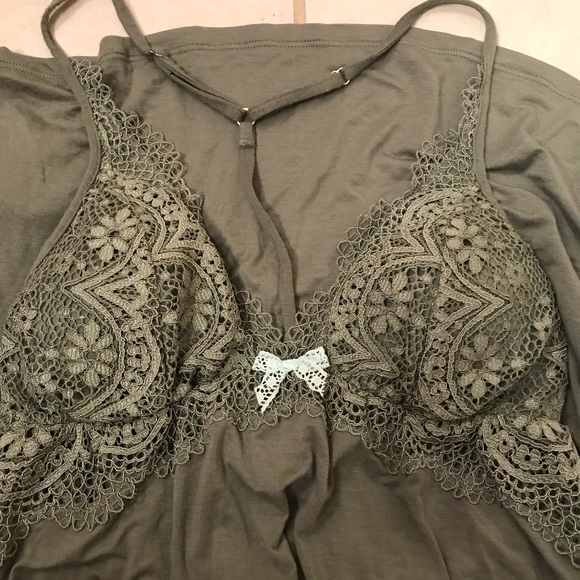 Victoria's Secret Other - Victoria’s Secret Forest Green Lingerie